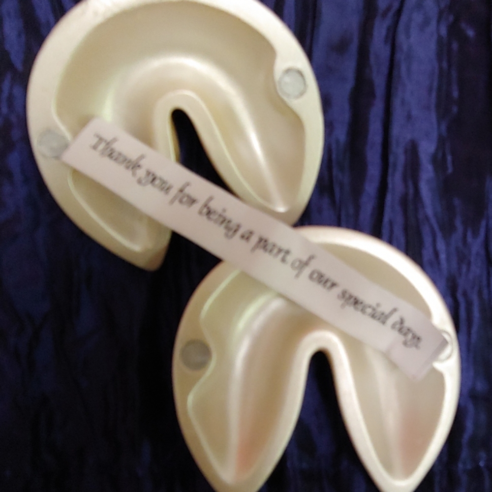 Fortune Cookie Keepsake Wedding favor novelty gift - Picture 3 of 6